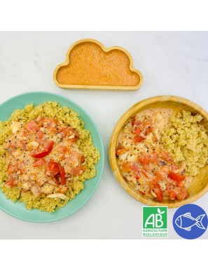 Quinoa poisson Coco-Tomato