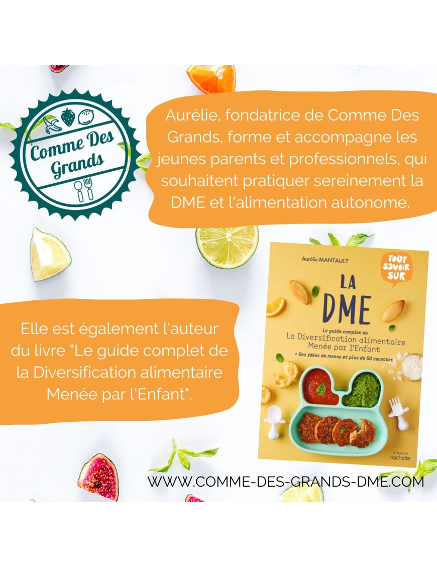 Le petit livre de la DME : diversification alimentaire menée par l'enfant
