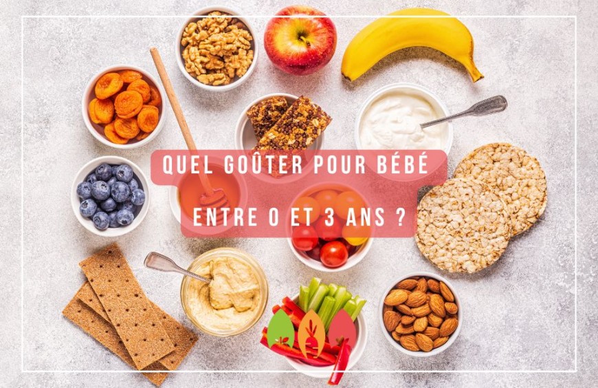 Quel goûter pour bébé entre 0 et 3 ans ?